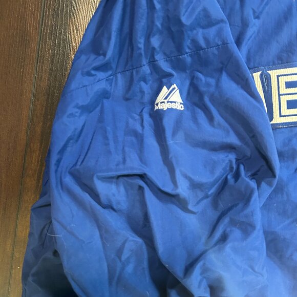 Blue Jays Insulated Bomber Jacket Men's X-Large Majestic - Picture 3 of 10